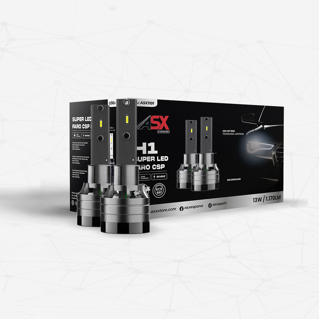Kit d'ampoules de phare SUPER LED H1