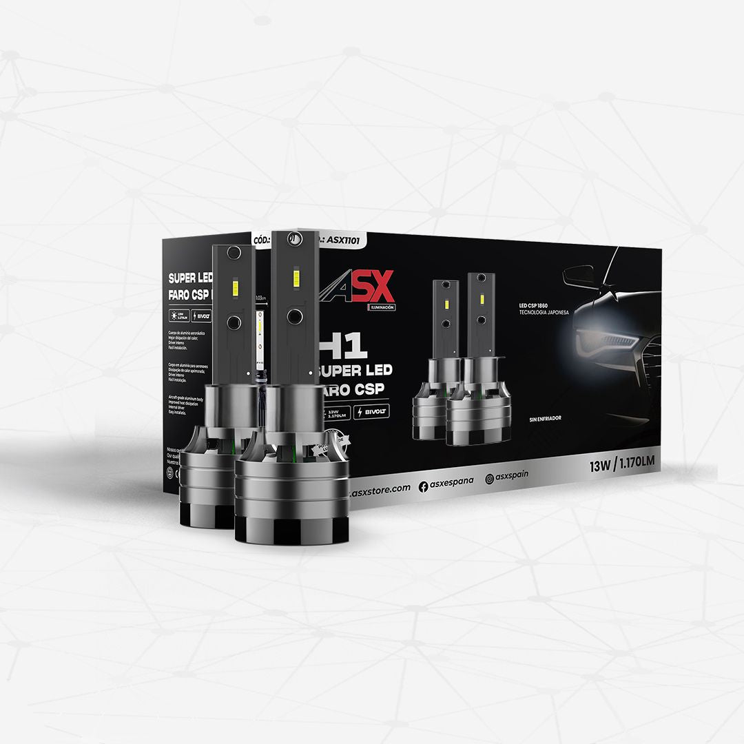 Lâmpada de farol SUPER LED H1