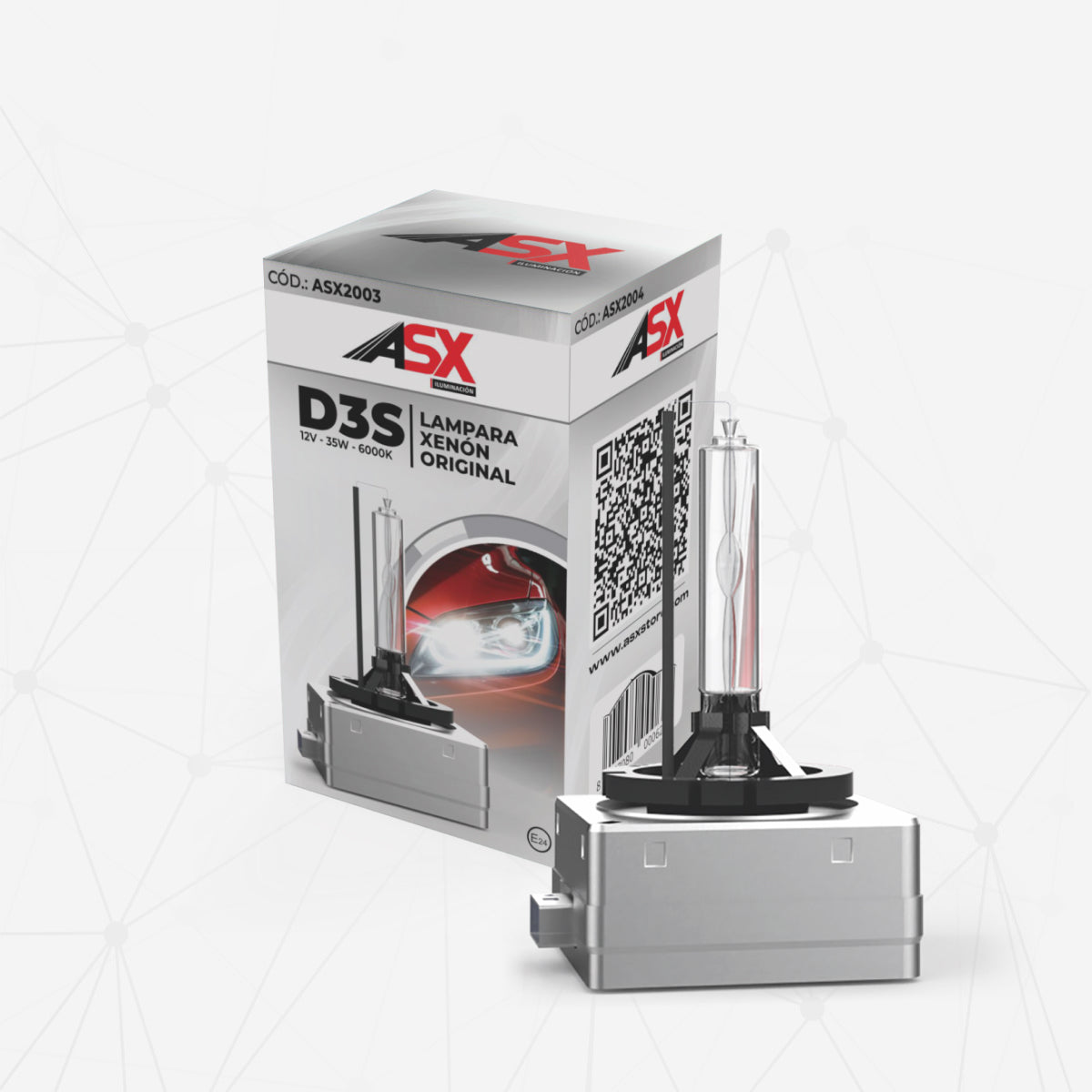Bombillas faro delantero XENÓN Original D3S