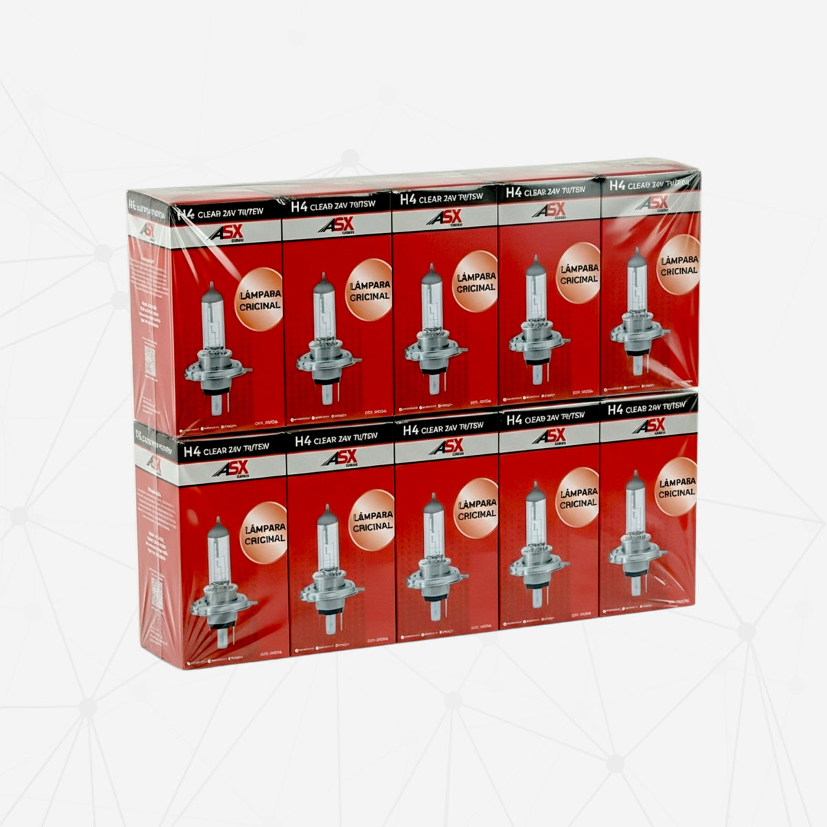 Ampoule de phare halogène H4 CLEAR 24 V 70 W