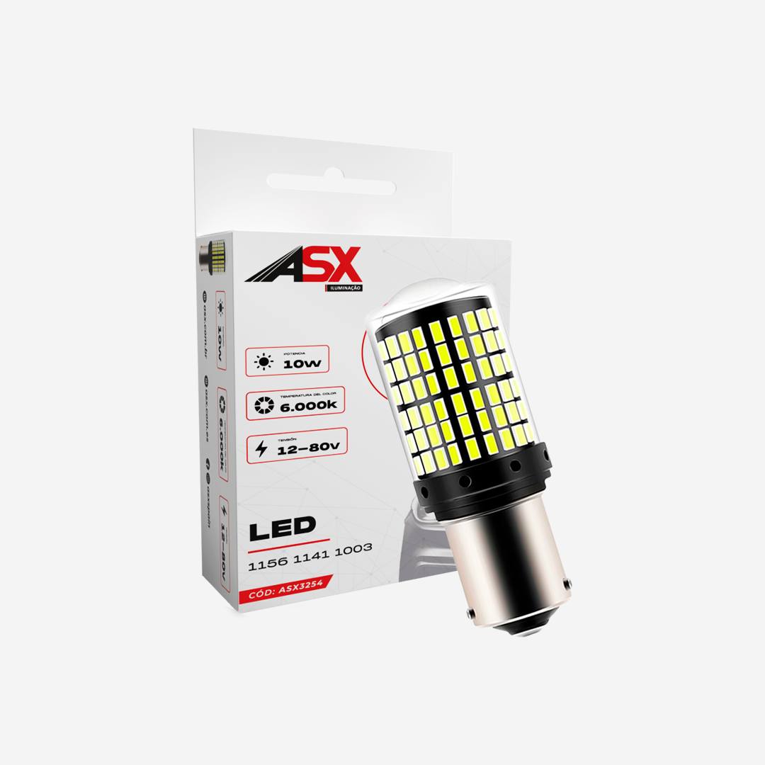 Bombilla Mini LED 1156 (1141, 1003,3014) 55mm