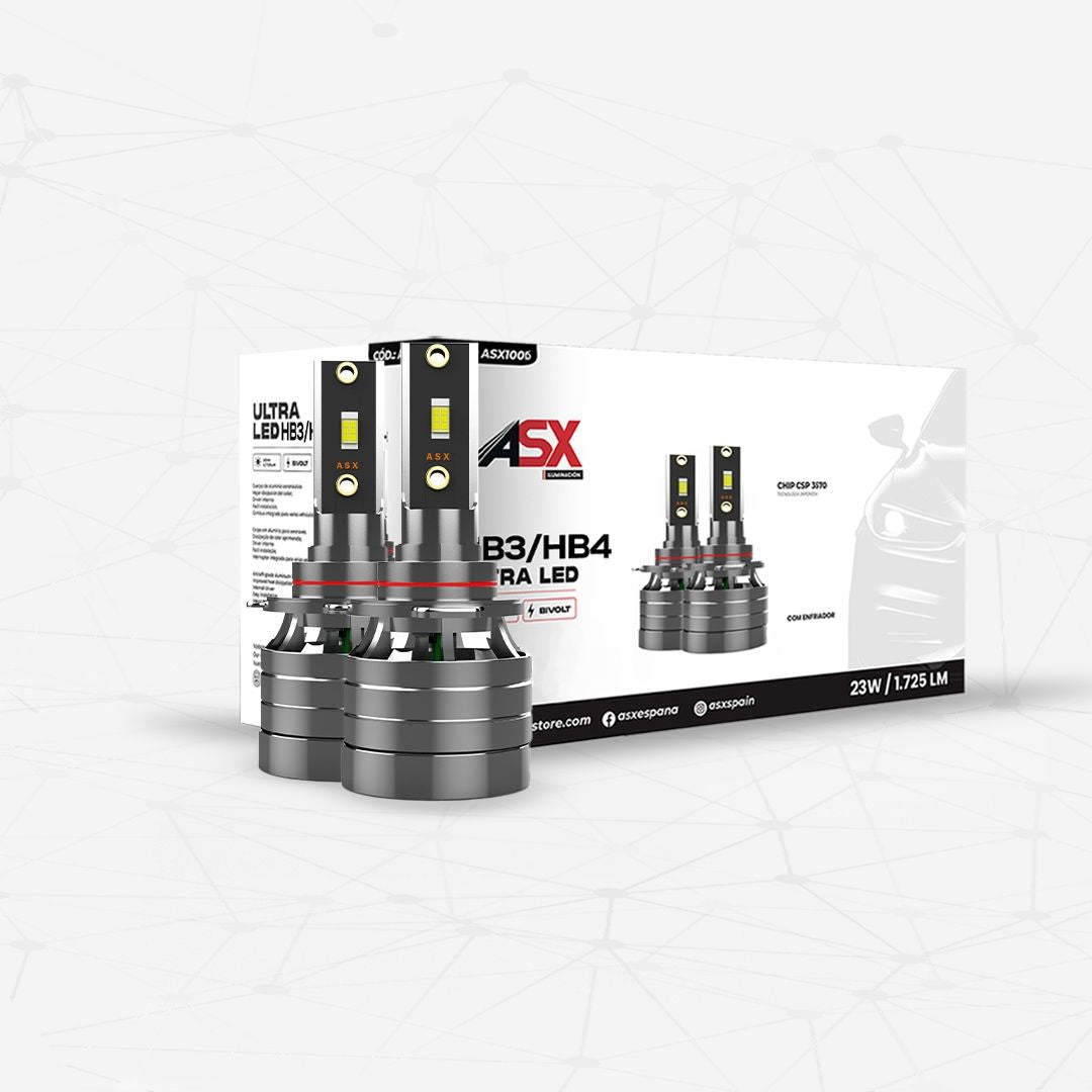 Kit Bombillas faro delantero  ULTRA LED HB3 / HB4