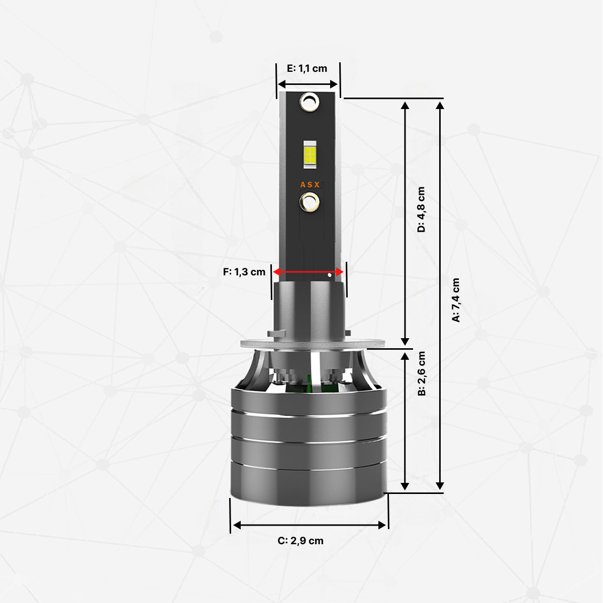 Kit Bombillas faro delantero ULTRA LED H27/880-881 Off Road