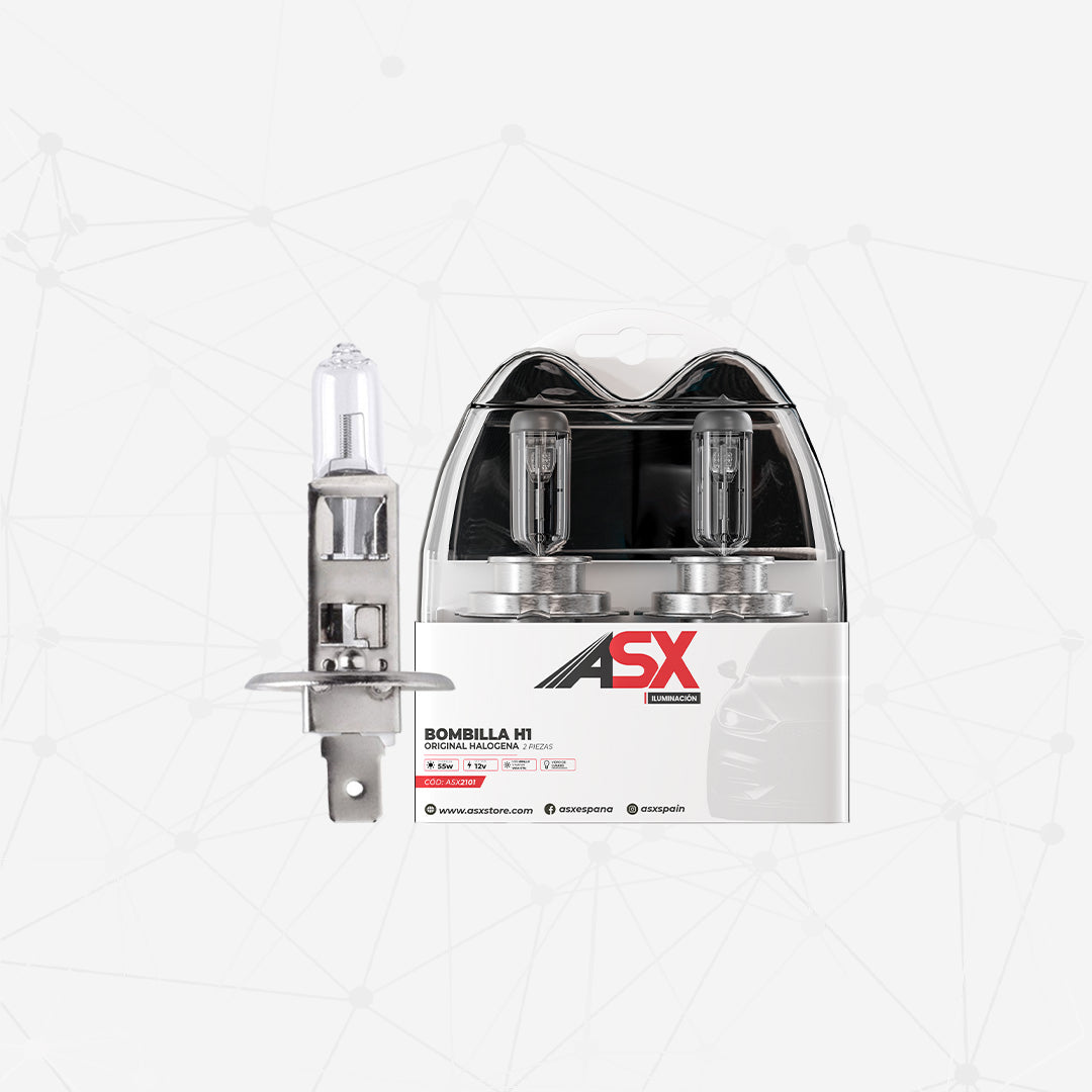 Ampoule de phare halogène H1 CLEAR 12 V 55 W
