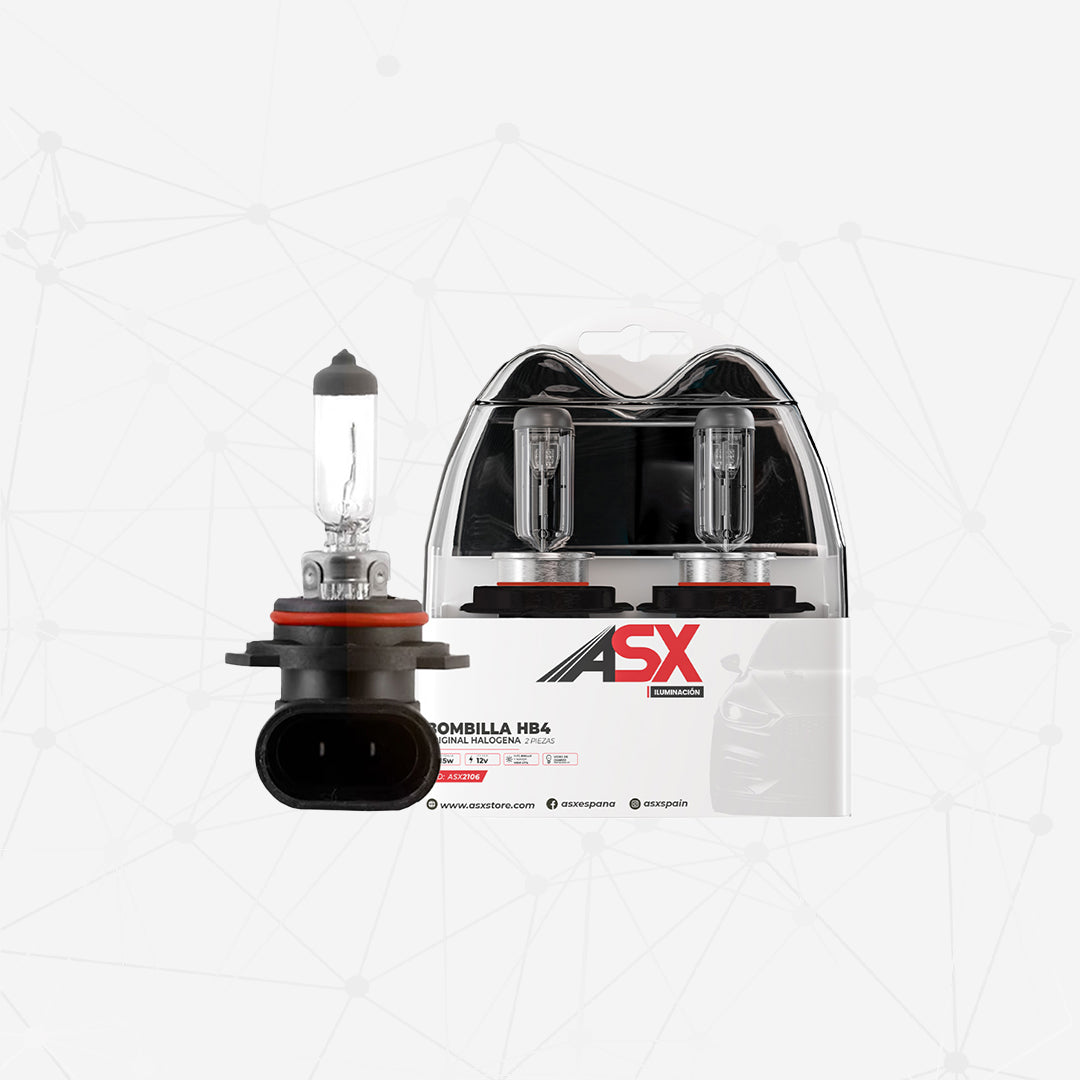 Bombilla faro delantero halógena HB4 CLEAR 12V 55W