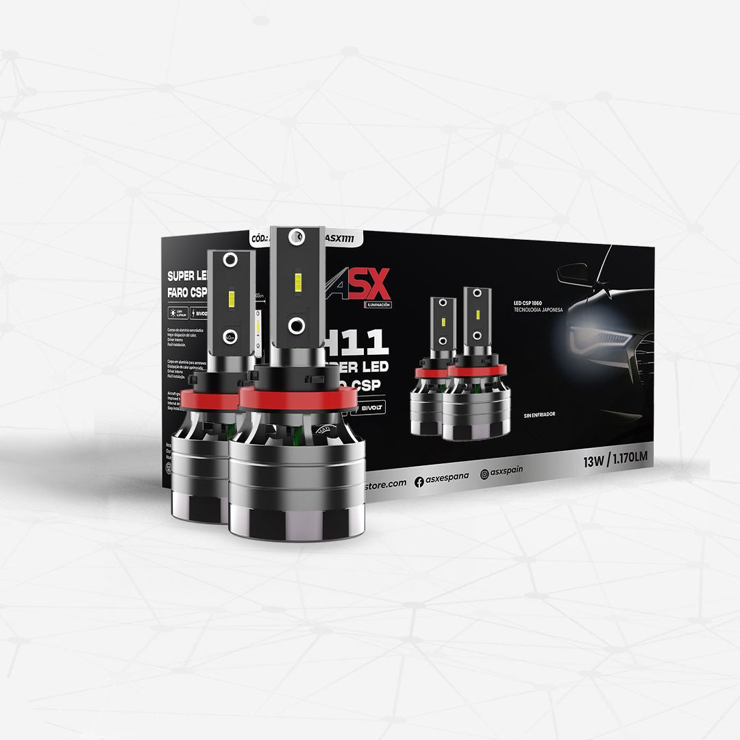 Lâmpada de farol SUPER LED H11
