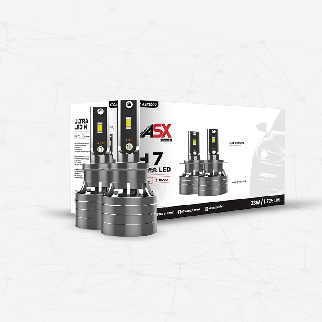 Kit Bombillas faro delantero ULTRA LED H7 Canbus