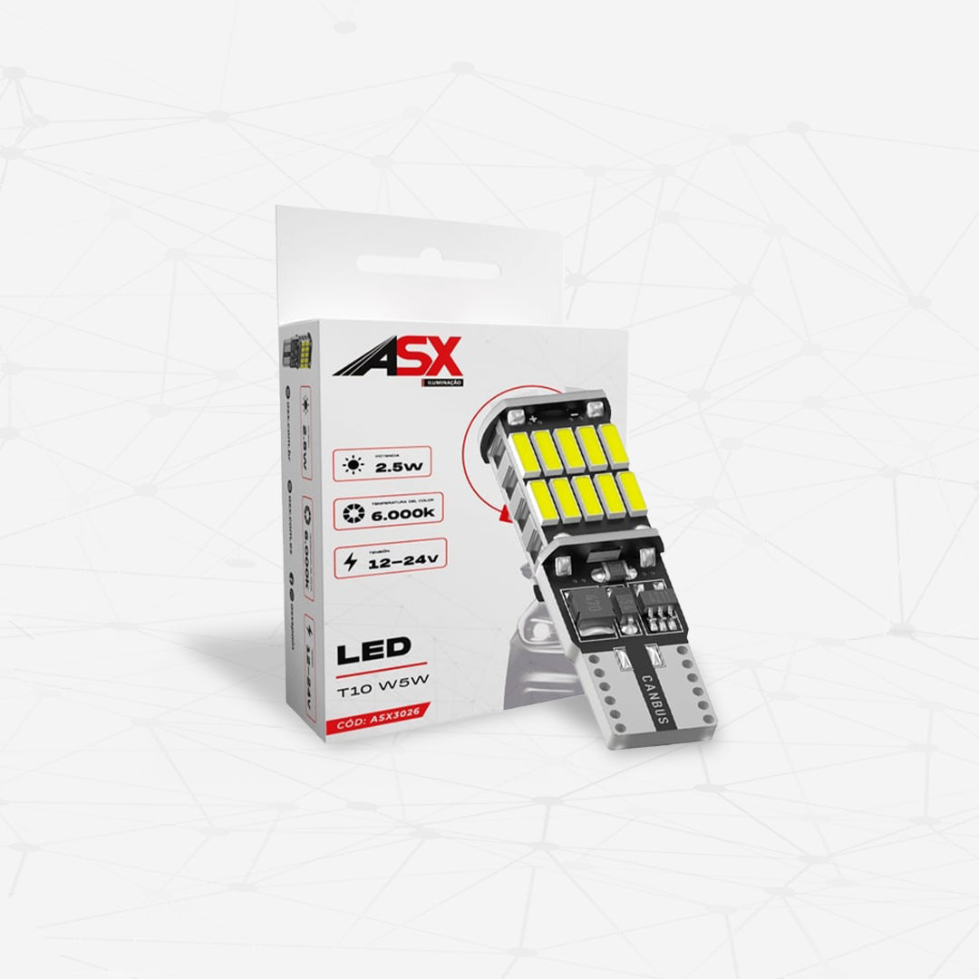 Bombilla Mini LED T10 W5W