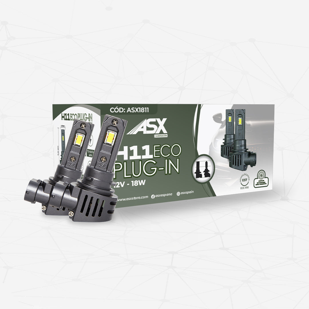 Bombillas faro delantero ECO PLUG IN H11 12V