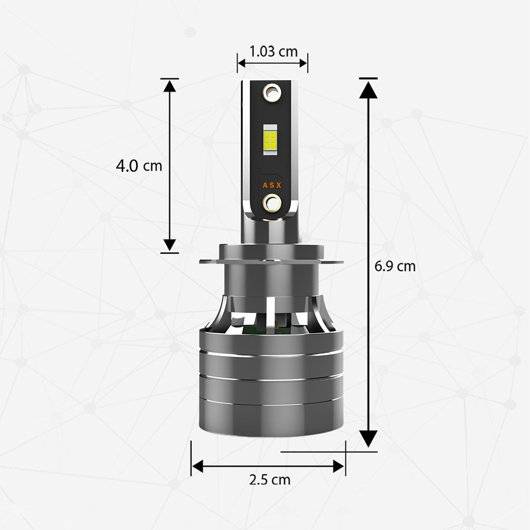 Kit Bombillas faro delantero ULTRA LED H7 Canbus