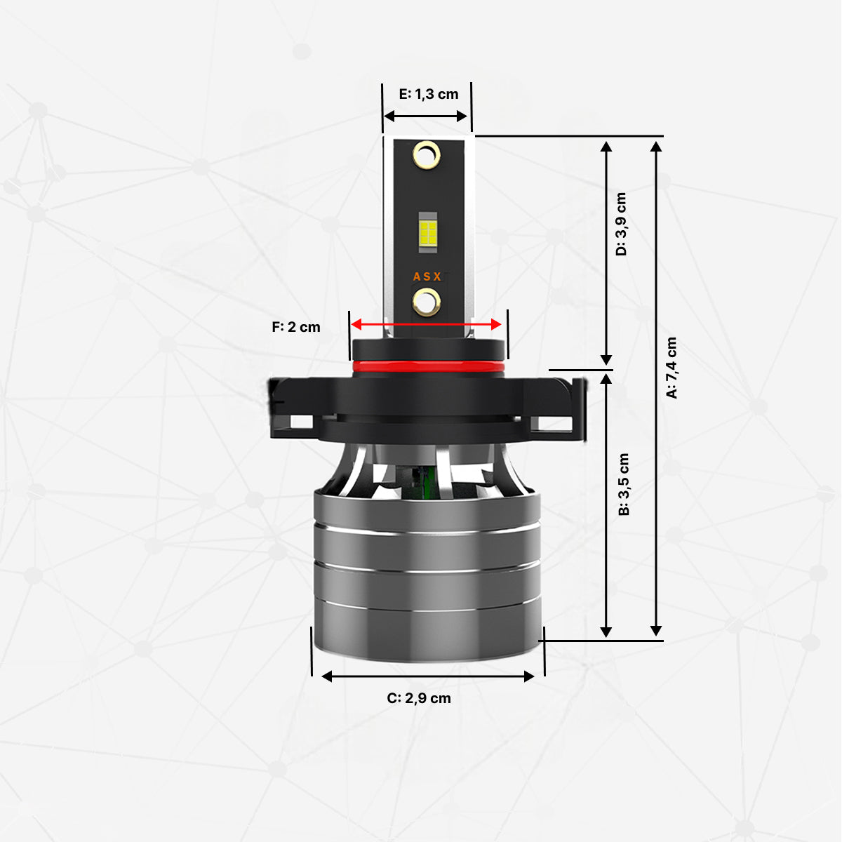 Kit Bombillas faro delantero ULTRA LED H16 Off Road