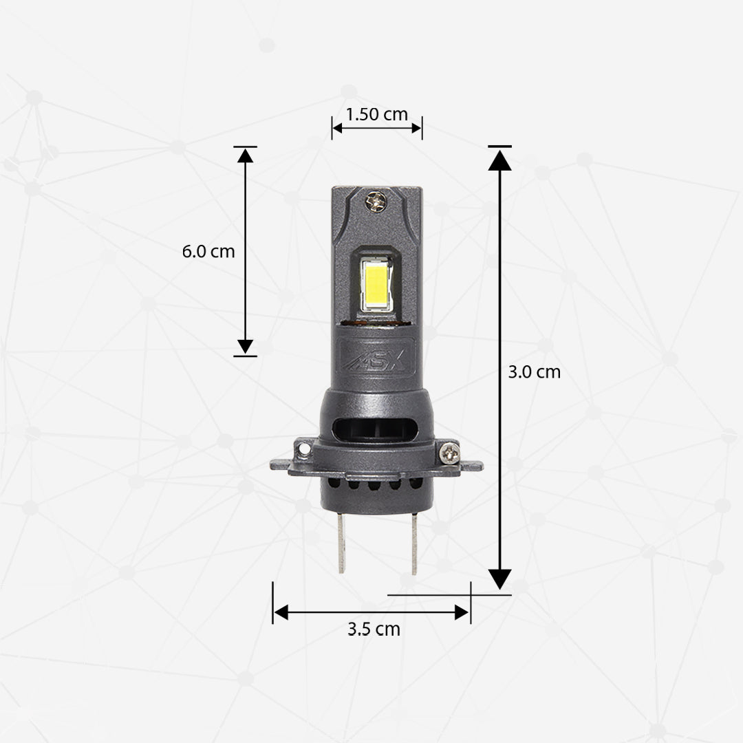 Lâmpadas de farol dianteiro para moto ECO LIGHT PLUG IN H7 12V