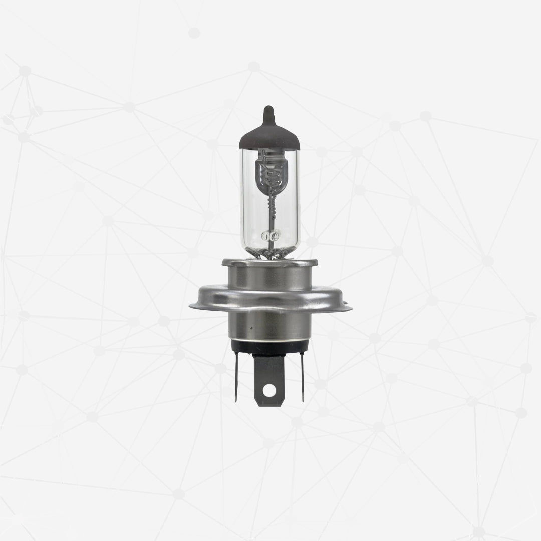 Bombilla faro delantero Halógena  H4 CLEAR 12V PACK 10 UND