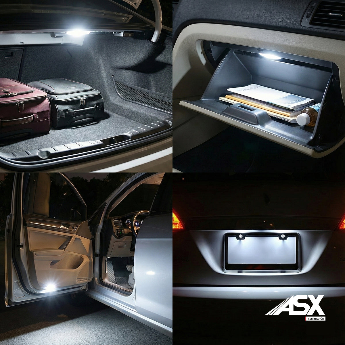 Mini LED Festoon C5W 31mm bulb