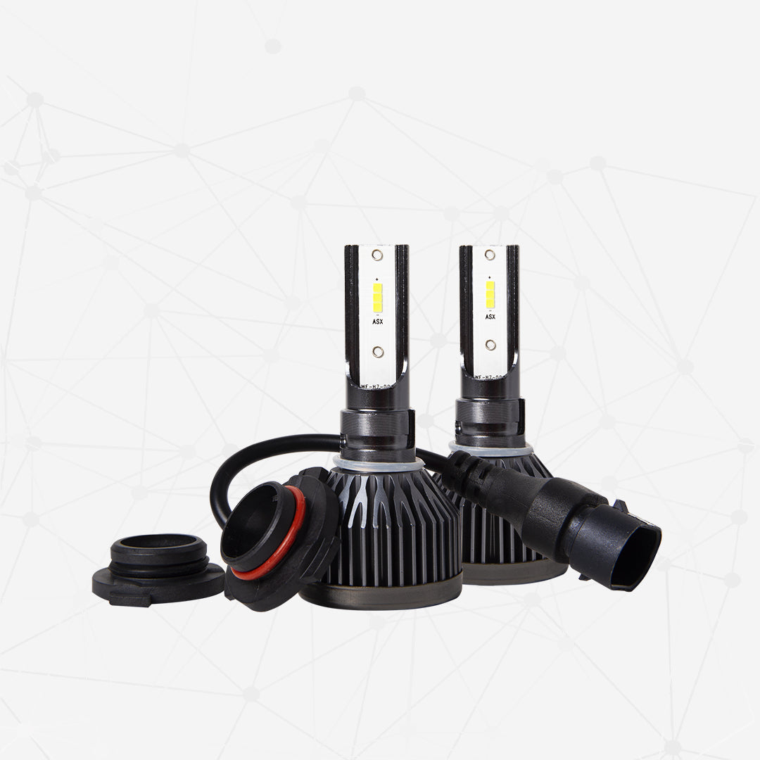 Kit Bombillas faro delantero SUPER LED HB3/HB4