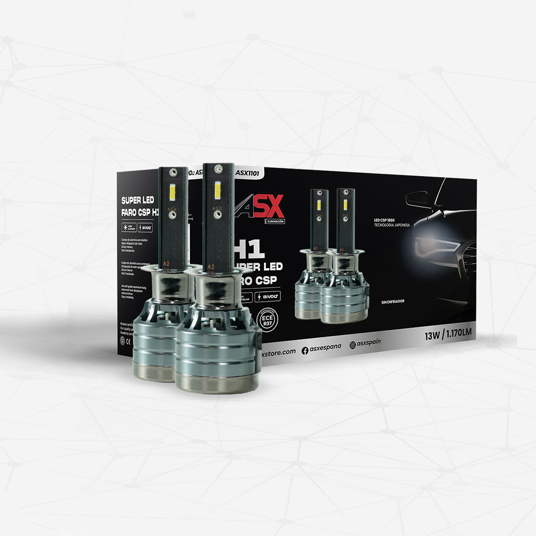 Kit Bombillas faro delantero SUPER LED H1