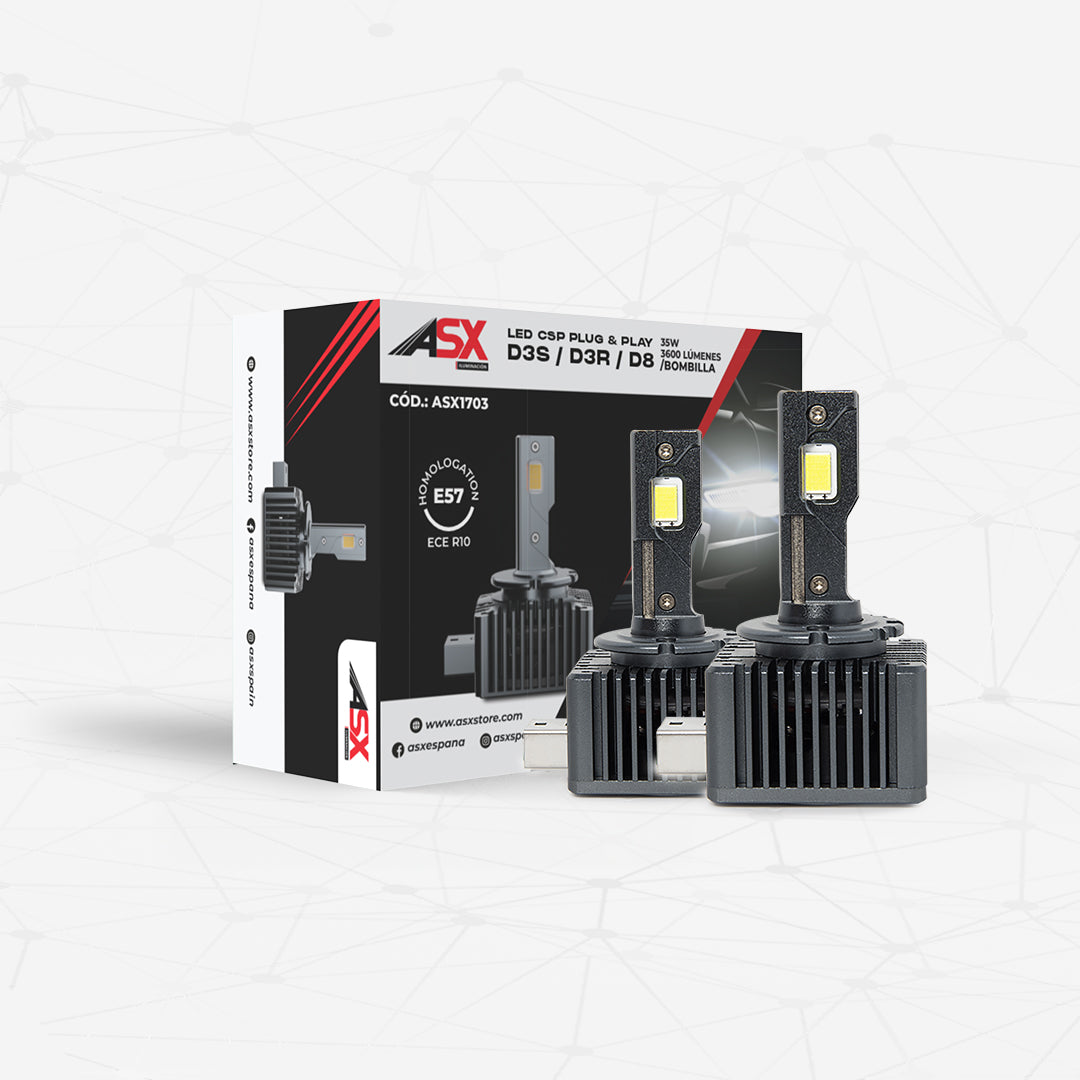 Kit Bombillas faro delantero LED D3S/D3R/D8
