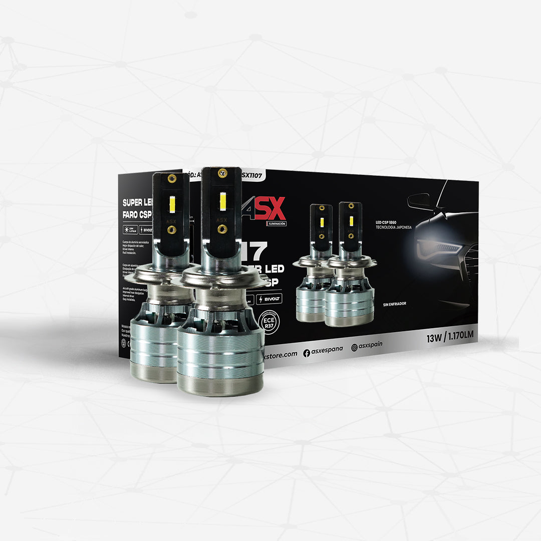 Kit Bombillas faro delantero SUPER LED H7