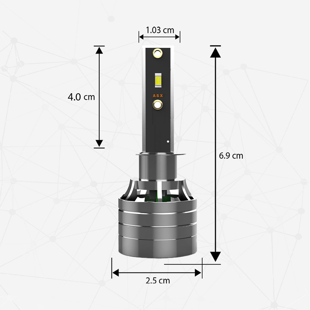 Kit Bombillas faro delantero  ULTRA LED H1